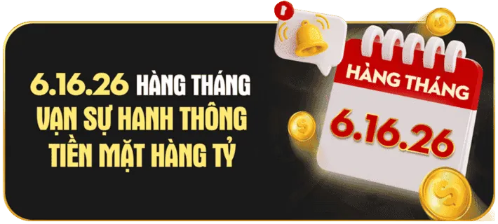 Hoàn trả tiền mặt hàng ngày tại nk888